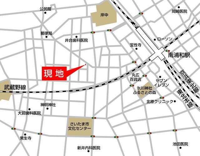 ベアーズハウスの地図