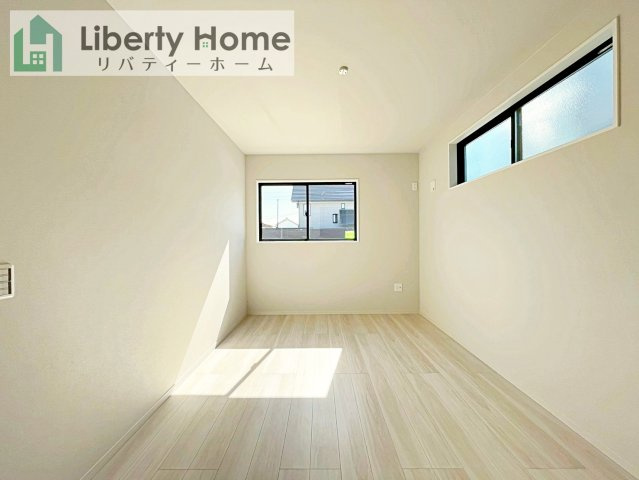 つくば市高野3期　新築戸建　2号棟の寝室