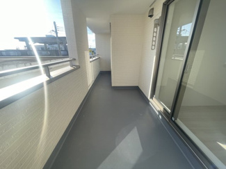 【バルコニー】 | うるま市豊原2期（全3棟）2号棟 | 2号棟　2部屋続のインナーバルコニー♪