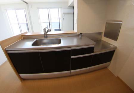 アクシス善のキッチン|使いやすいキッチンです