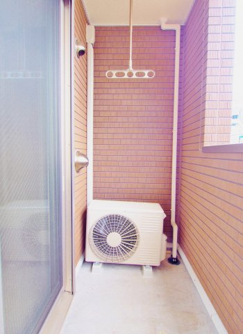 グレイス　スクエア　A棟のバルコニー