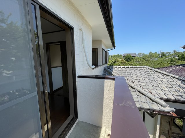 東金市大沼田中古戸建のバルコニー