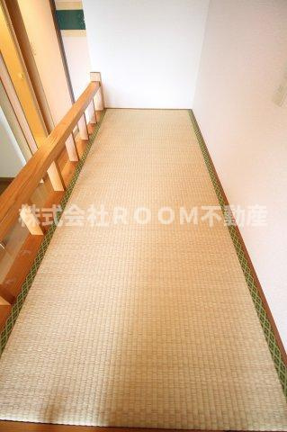 ラパン吉尾のバルコニー