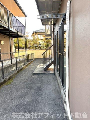 【バルコニー】 | ヴェルコート | 南向き