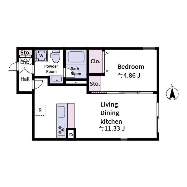 aLATO Oyamaの間取り