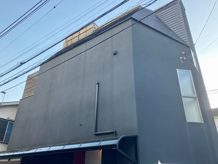 下目黒戸建の外観|外観は落ち着いています