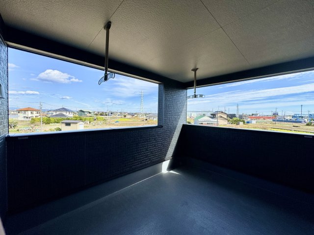 中央区中田島町　第一のバルコニー|ルーフバルコニーなので急な雨が降っても安心です♪