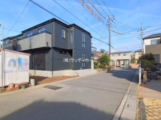 【前面道路含む現地写真】 | 越谷市弥栄町14期　新築一戸建て　2号棟