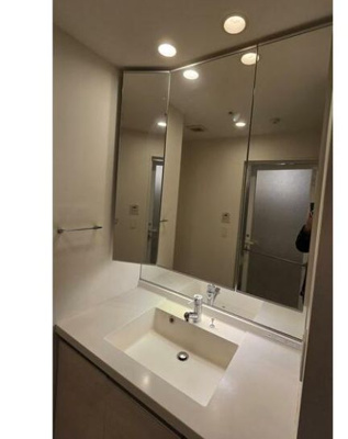 【独立洗面台】 | アトラスブランズタワー三河島  | 独立洗面台です