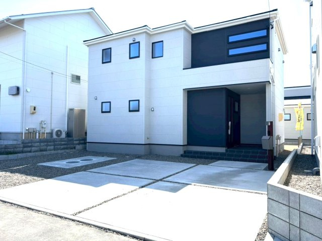 リーブルガーデン　羽島市正木町新井第２　全３区画分譲の外観|「現地（2026年1月22日）撮影」　
■外観写真　
■ヤマダ不動産　株式会社リライフ　