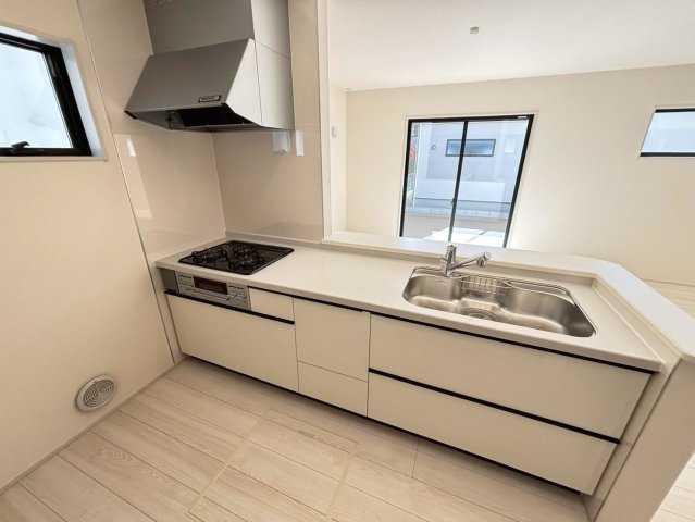 リーブルガーデン　羽島市正木町新井第２　全３区画分譲の前面道路含む現地写真|「現地（2026年1月8日）撮影」　
■前面道路　
■ヤマダ不動産　株式会社リライフ