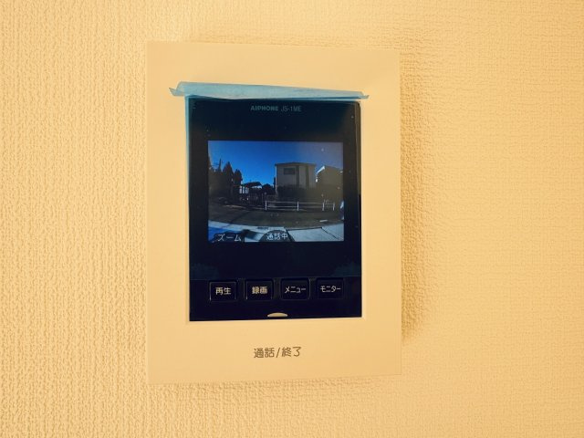 八王子市　東浅川町　新築一戸建て　１期のセキュリティ|～TVモニター付インターホン　訪問者の確認に便利です～