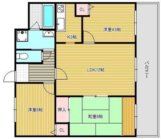 【間取り】 | ルミナ21 | この間取りの反転タイプです。