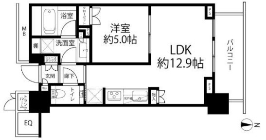 【間取り】 | ザ・パークハウス晴海タワーズ　クロノレジデンス