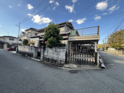 【前面道路含む現地写真】 | 北葛城郡上牧町松里園3丁目