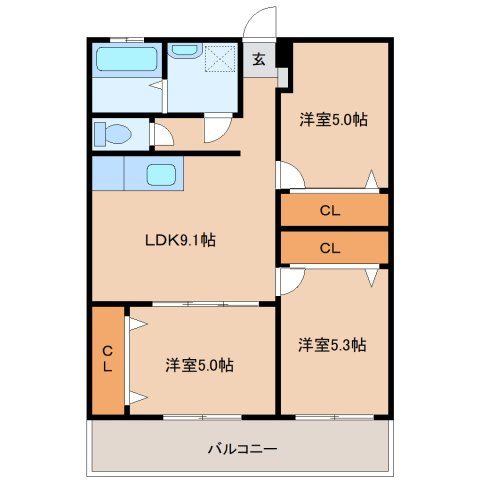 【間取り】 | 合同会社ＮＩＫＤ様共同住宅