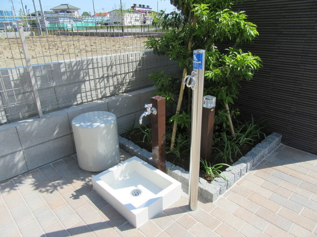 クレリエール弐番館のその他共用部分|★ペット専用足洗い場★