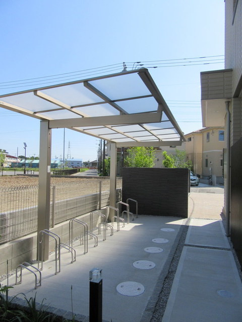 クレリエール弐番館のその他共用部分|★屋根付き駐輪場★