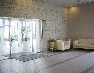 【ロビー】 | プラザタワー勝どき | モニタ付きオートロック