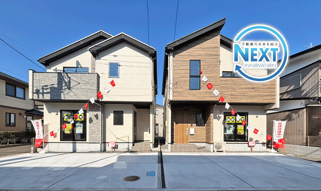 仙台市若林区霞目1期の外観