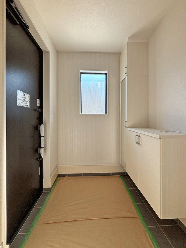 仙台市若林区霞目1期の玄関