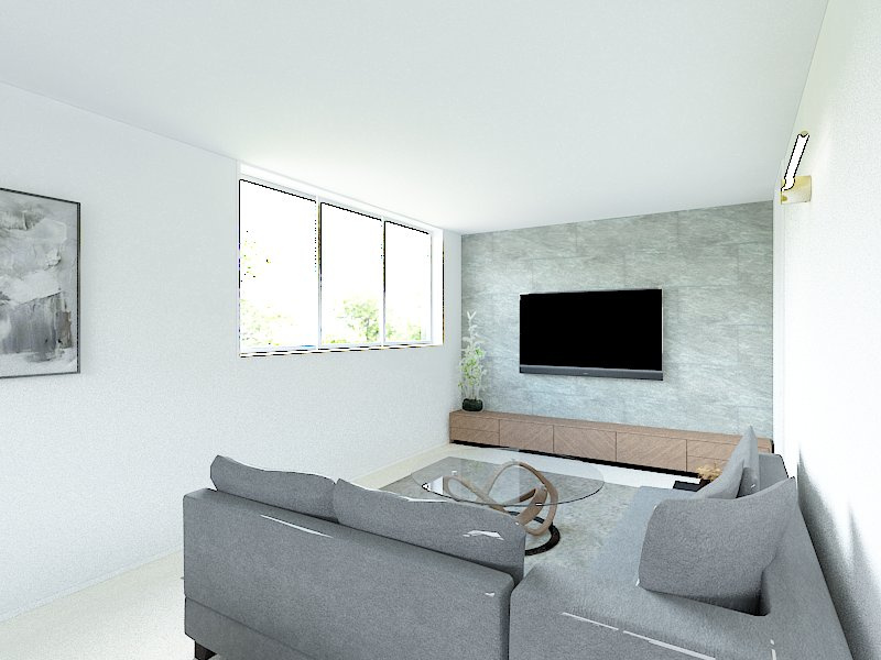 殿山町 売土地の完成予想図