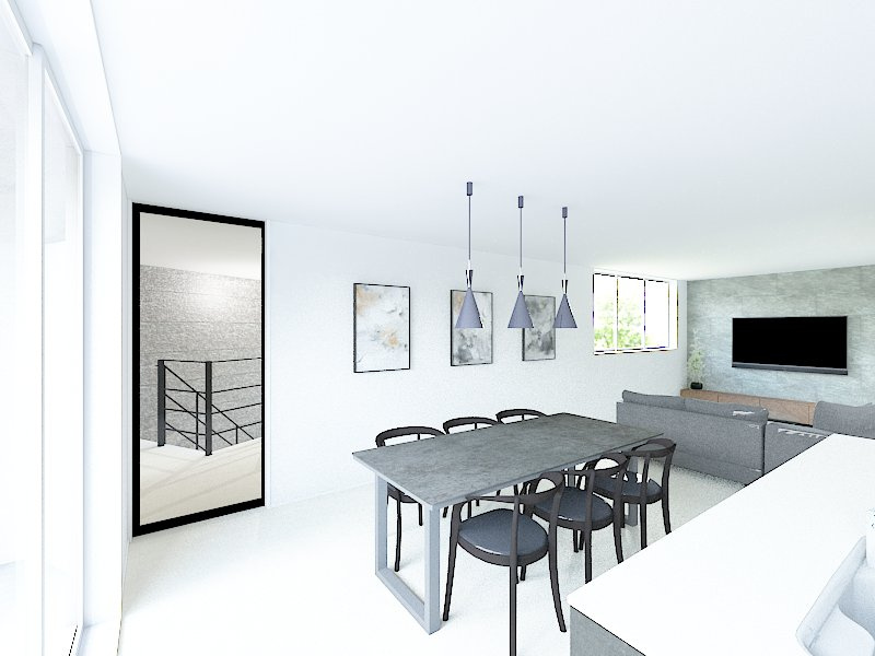 殿山町 売土地の完成予想図