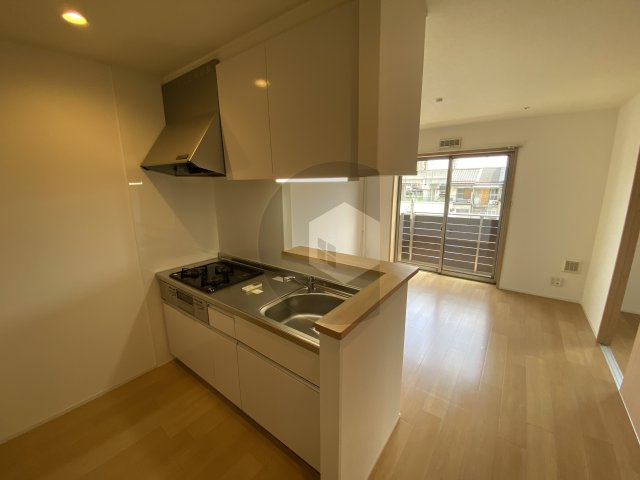 プレセアコート花園 C棟のキッチン