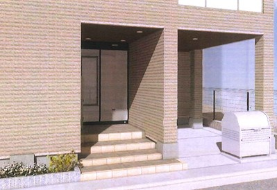 仮称　太平２丁目メゾンのエントランス|★ＺＥＨ－Ｍ対応ヘーベルメゾン／完成イメージ★