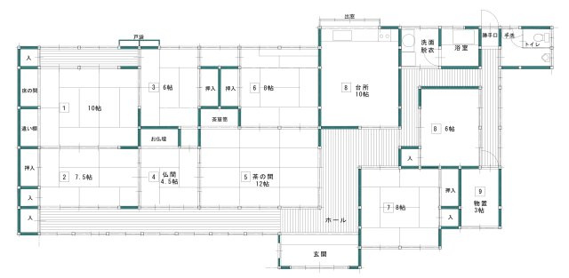 高畠町深沼　中古住宅（古民家）