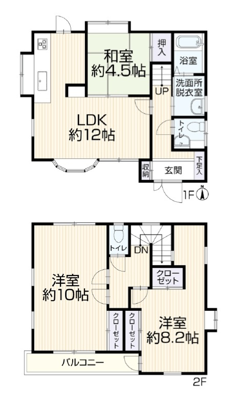 東村山市恩多町１丁目　中古一戸建　～主寝室10帖～