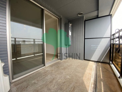 【バルコニー】 | エンクレスト天神LINK(エンクレスト天神リンク) | 建設中のため同シリーズ物件の写真です。