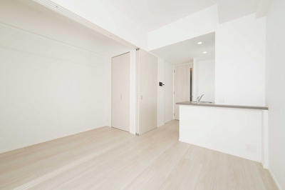 【居間・リビング】 | エンクレスト天神LINK(エンクレスト天神リンク) | 建設中のため同シリーズ物件の写真です。