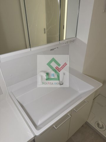 エヌフラットの独立洗面台