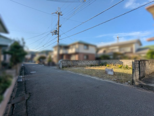 和歌山市西庄・土地・56954の前面道路含む現地写真
