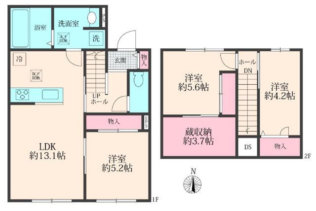 KAMULA 南の間取り