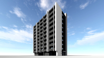 【外観】 | LIBTH博多空港通り | 外観です。