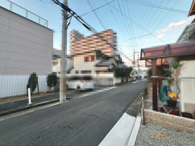 【前面道路含む現地写真】 | 池浦町１丁目　売土地 | 【土地約２４．３３坪】自由設計可能ですので、家族の希望が詰まったマイホームを建築出来ますね！