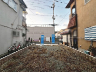 【外観】 | 池浦町１丁目　売土地 | デイリーカナートまで徒歩５分！コノミヤまで徒歩７分！サンディまで徒歩８分！毎日のお買い物に便利ですね！その日の特売日などでスーパーを選べますね♪