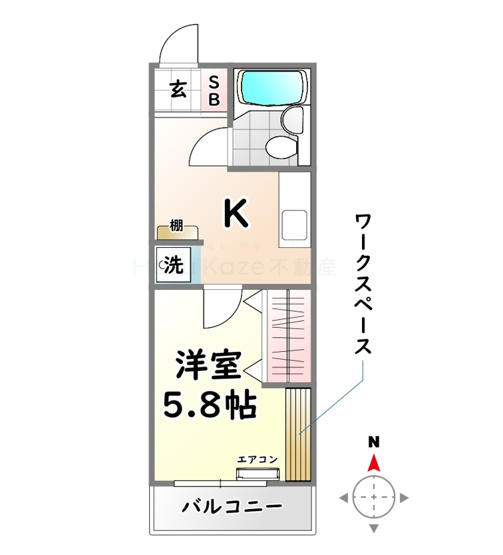 【間取り】 | プロビデンス富士【名古屋市賃貸・エレベーター】