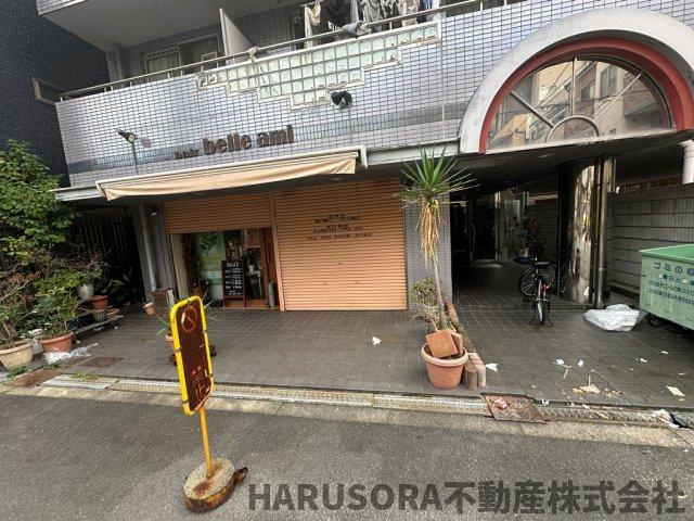 大阪市都島区高倉町１丁目一棟マンションのエントランス