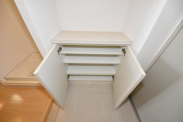 クローバービュー上本町の設備|シューズボックスもあります！