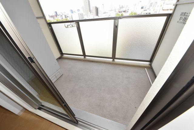 クローバービュー上本町のバルコニー|バルコニーも広いです！