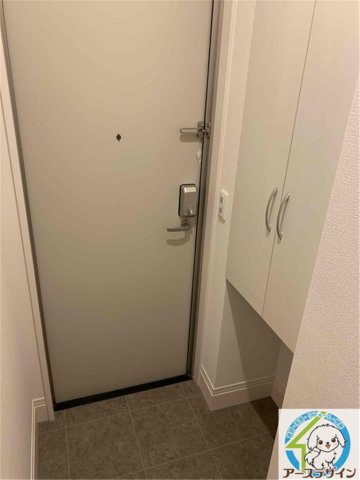 カーサ・フェリーチェ新在家の玄関|パース写真