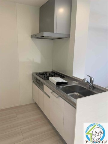 カーサ・フェリーチェ新在家のキッチン|パース写真