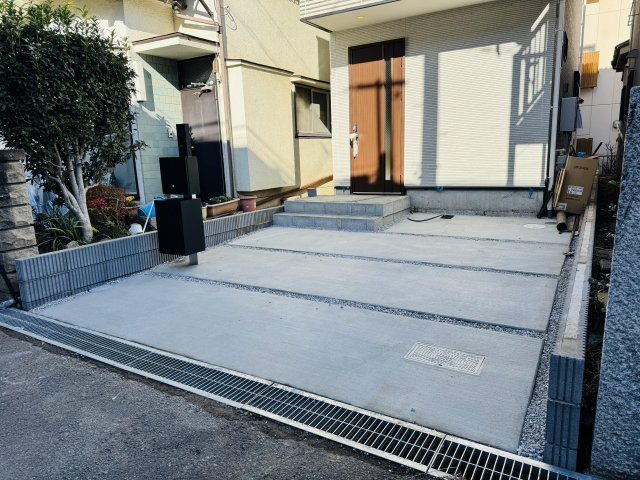 八王子市　散田町　新築一戸建て　１期の駐車場|～カースペースは1台分～