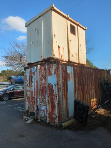 【外観】 | 山武市松尾町借毛本郷　倉庫兼住宅