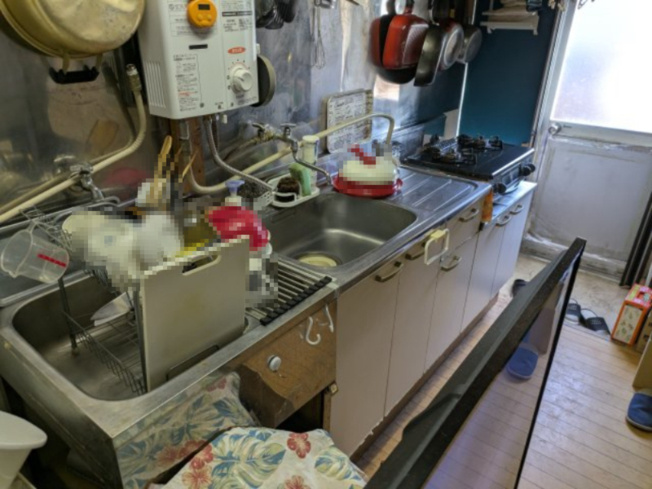 【キッチン】 | 山武市松尾町借毛本郷　倉庫兼住宅