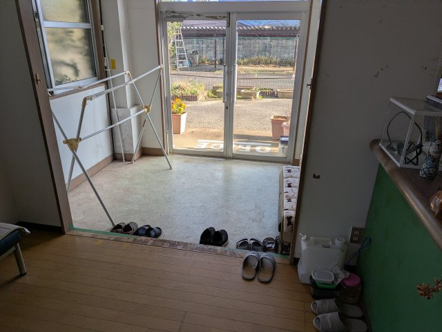 【玄関】 | 山武市松尾町借毛本郷　倉庫兼住宅