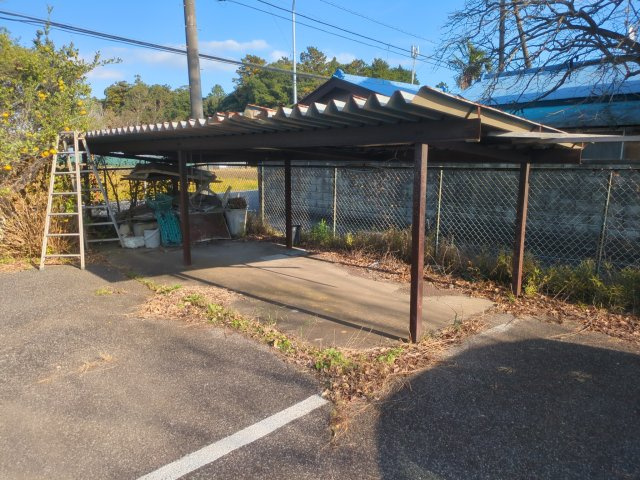【駐車場】 | 山武市松尾町借毛本郷　倉庫兼住宅